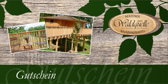 Gutschein Baumhaushotel Gutschein Baumhaushotel